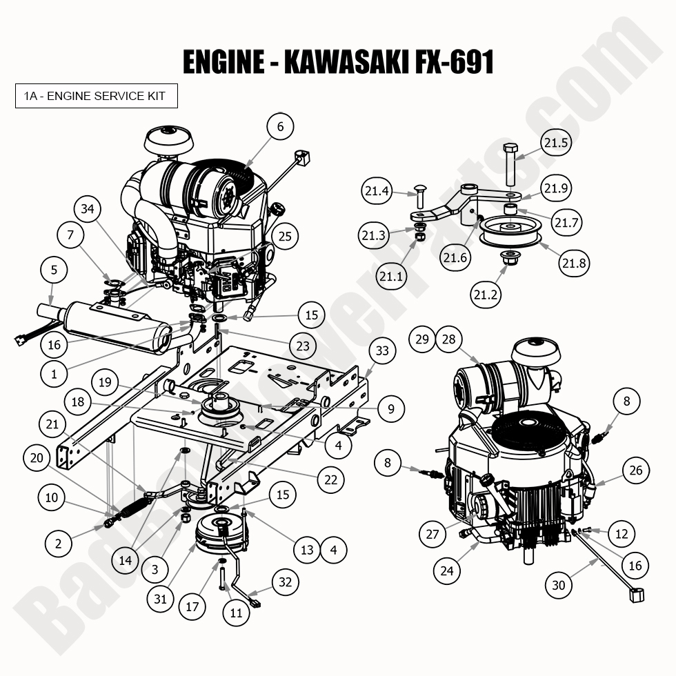 2020 Revolt Engine - Kawasaki FX691V